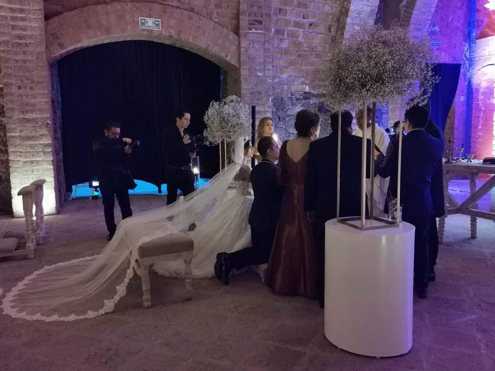 Ceremonia de boda en la cava de Hacienda Viborillas, Colón, Querétaro